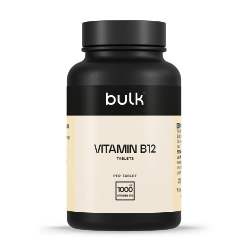 Bulk Vitamin B12 Tablets, High Strength, Pack of 60