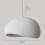 2X 50CM Creative Personalized Chandelier Indoor Ceiling Light E27 Retro Pendant Light Modern Grey Pendant Lights 5