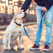 Tragbarer Hundekotaufnehmer mit Berührungsloser Krallenaufnahme, Inklusive Kotbeutelhalter und Einhandbedienung für Spaziergänge im Freien