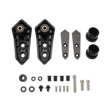 Frame Sliders Crash Protector Engine Protective Pad Cover for 650 KRT EDITION Z650 2025 2026 Black