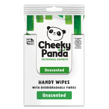 The Cheeky Panda Bamboo Hand Wipes | 12 Packs of 12 Travel Wipes |