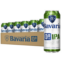 Bavaria 0.0% IPA Alcohol Free Beer | 24 x 500ml Cans