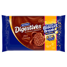 McVitie's Milk Chocolate Digestives Biscuits Twin Pack, 632g