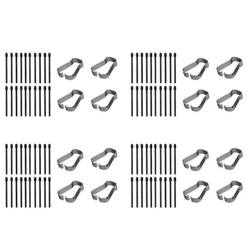 (80 Pack)  Pen Tips/Nibs for  2 Stylus Pen Replacement Soft Nibs/Tips Black