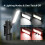 LETOUR Inspection Light 2 Pack Rechargeable LED Work Light, 2000 Lumen Magnetic 6