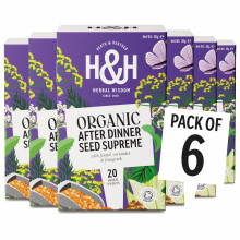 Heath & Heather - Organic After Dinner Seed Supreme Tea with Fennel, Coriander & Fenugreek • Gluten-Free Digestive Blend • Naturally Caffeine-Free