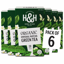 Heath & Heather - Organic Imperial Matcha Green Tea • Energising Japanese Green Tea Infusion • Natural Antioxidant Boost • Vegan • Smooth Umam