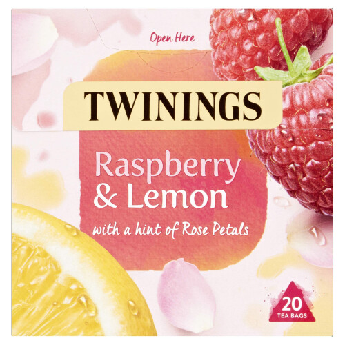Twinings Twinings Raspberry & Lemon Tea Bags, 20 each