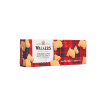 Walker's Shortbread Scottie Dog Shapes – Traditional Pure Butter Scottish Recipe, 110?g