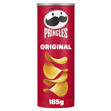 Pringles Original Sharing Crisps 185g (Packaging may vary)
