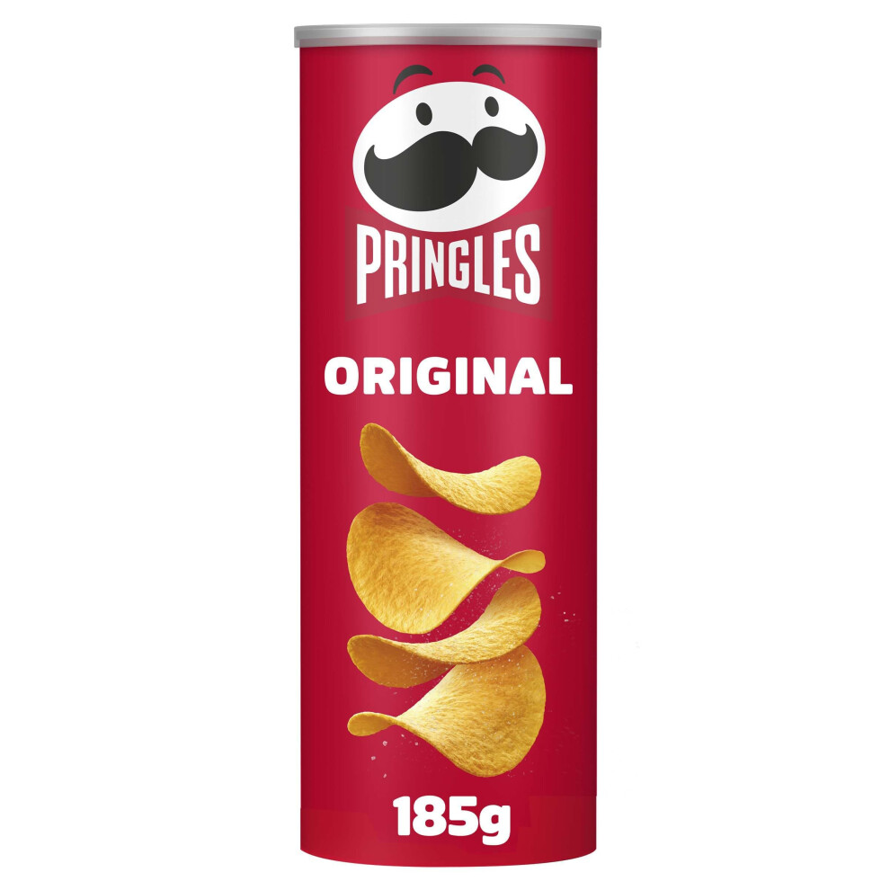 Pringles Original Sharing Crisps 185G (Packaging May Vary)