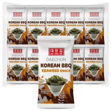 Daechun(Choi's1) Korean BBQ Seaweed Snacks - (20 Pack) - Keto, Gluten Free, Full of Fiber, Vitamin, Mineral, High protein snack, Healthy snack, Omega