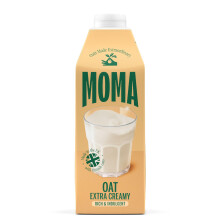 MOMA - Extra Creamy Oat Drink - 750ml • 100% Plant-Based & Vegan • Made with British Oats for Superior Indulgent, Rich & Creamy Taste • No Added
