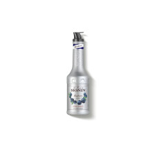 MONIN Blueberry Fruit Mix Puree 1 Litre for Cocktails, Smoothies and Mocktails. Vegan-Friendly, Allergen-Free, 100% Natural Flavours and Colourings.