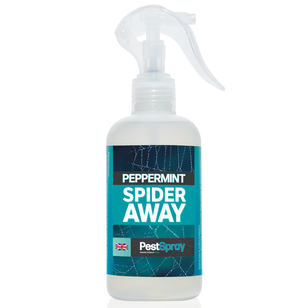 Efa International Peppermint Spider Pestspray, Peppermint Oil Spray, Spider Repellent, 250Ml Bottle, Suitable Indoor & Outdoor Use