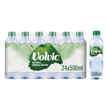 Volvic Still Mineral Water, 500 ml (Pack of 24)
