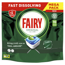 Fairy Original All in One Auto Dishwashing Tablet, 110CT