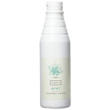 Simply Mint Topping Sauce, Dairy Free Ready to Use Dessert Sauce for Ice Cream, Waffles, Pancakes, Coffee & Milkshakes (1 kg)