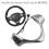 Commande de Volume Audio Multifonction au Volant pour  Alto 660 Cc (2009-2016) - Argent 7