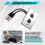 Dual-XLR-Buchse auf XLR-Stecker-Audio-Wanddose 3