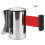 Retractable Barrier Strips Wall Mount Crowd Control System for Playgrounds and Schools 4