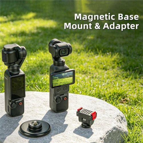 Base de Montage Magnétique pour  Osmo Pocket 4 Support Fixe à Libération Rapide Support de Table pour  Osmo Pocket 3