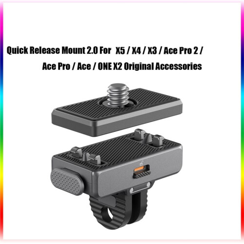 For  Quick Release Mount 2.0 Magnetic Base Invisible Bracket Folable Base for X5 X4 X3 Ace Pro 2 Accessories 1
