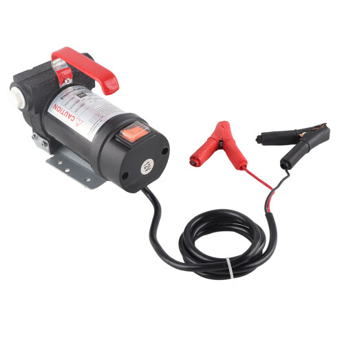 155W 12V Fuel Transfer Pump with Nozzle