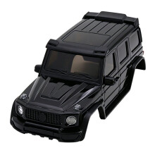 Body Shell with Light Bucket Mount Spare Tire Mount for 1/30 AXIAL SCX30 RC Crawler DIY Upgrade Part Black