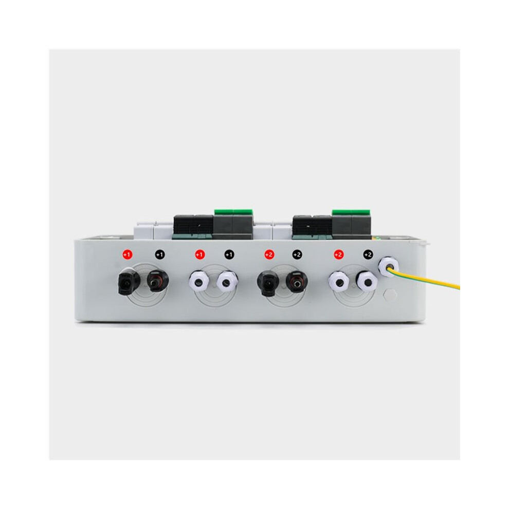 2 In 2 Out 600V Solar Photovoltaic Pv Combiner Box With Protection 32A Fuse Mcb Spd Waterproof Ip65 4711710510418
