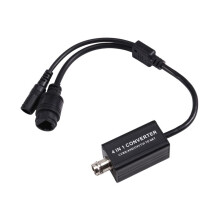3X 720P/1080P AHD/TVI/CVI/CVBS 4-in-1 Signaalomvormer BNC-Ingang RJ45-Uitgang H.265 RTSP-Adapter voor CCTV-Beveiligingscamera