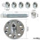 205-857 Halfshaft Remover Wheel HUB Axle Puller for 6