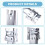 2X  New Rear Tailgate Hinges Silver 55395401AC for   2007-2018 8