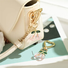 12Pcs  Keychain Bag Purse Charms Handbags Keyrings Gifts for Women   Party Favors Accessories