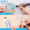 Heat Press Pen Heat Transfer Device with Fast Heating Function for DIY Projects,Crafts,Fabrics,Leather,Gift Make White 6