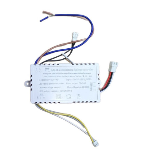 Fan Light Remote Control Ceiling Fan Light  Inverter Ceiling Fan Lights Remote Control & 2.4G Driver Controller 1
