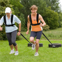 Fitness Equipment Shoulder Harness Gym Pull Sled Drag Speed Weight Training WorkoutStrap Weight Muscle Sport Accessories