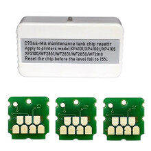 C9344 Redefinidor de Chip de Tanque de Caixa de Manutenção para L5590 L3550 XP-2200 XP-2205 XP-3200 WF-2810DWF 2830DW 2850DW XP3100