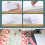 Tiras de Manta Acrílica em Rolo com Molde para Tubos, 2 1/4 Polegadas, Mistura de Algodão, para Quilting e Tapetes 4
