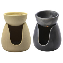 Quemador de Cera Derretida de Cerámica para Aceites Esenciales, Difusor de Aceites de Aromaterapia, Decoración para el Hogar, Dormitorio, Regalo de