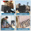 Polyethylene Foam Sheets, 4P 16 X 12 X 1 Inch Cuttable Tool Box Case Inserts, Black Cushion Packing Pads for Toolbox 1