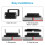 RV USB Outlet 4  Car Charger Socket Panel with Voltage Display Auto Boat Marine Power Adapter Outlet 2