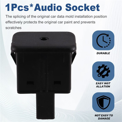 25832461 Car AUX Audio Port Audio Input Socket for  Camaro     Corsa 2010-2014 1