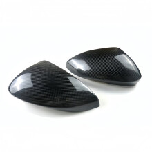 2PCS Carbon Fiber Car Rearview Side Mirror Covers Caps Add Style Protective for Accord 2018-2021