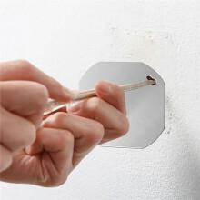 12pcs Octagon Electrical Box Cover,Metal Junction Box Covers, Blank Flat Outlet Box Cover for 4 Inch Octagonal Box