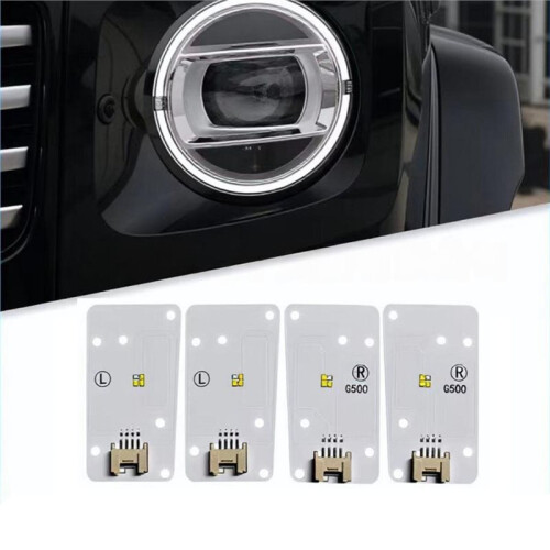 4pcs Front LED Daytime Running Light Board Kit for - G-Class W463 19-24 LED Turn Signal Source Light Chip 1