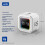 Visualized Gravity-Flipping Timer Magnetic Learning Discipline Silent Kitchen Baking Fitness Timer Colored Bar White 7