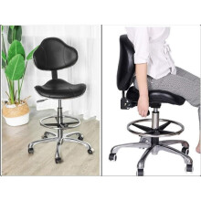Universal Metal Chrome Foot Rest Foot Ring for Studio Drafting Chair Office Stool Salon Stool,16 Inches Diameter