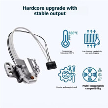 Voor FlashForge AD5X Extruder Hot End Verwarmingsunit Hot End Ventilator Geluiddemper Kit