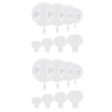 80 Peças BalõEs Bobo Bolha Transparente Balão Bobo Festa BalõEs Bobo Limpo BalõEs Bobo para Casamento de Natal